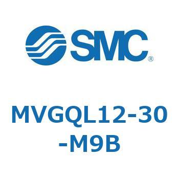 バルブ付ガイド一体形シリンダ すべり軸受形 MVGQL SMC