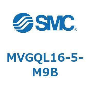 バルブ付ガイド一体形シリンダ すべり軸受形 MVGQL SMC