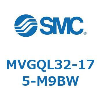 バルブ付ガイド一体形シリンダ すべり軸受形 MVGQL SMC