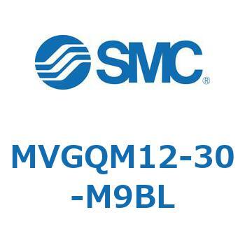 バルブ付ガイド一体形シリンダ ボールブッシュ軸受形 MVGQM SMC
