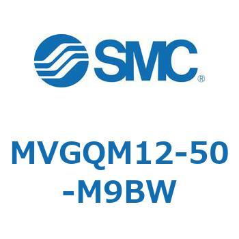 バルブ付ガイド一体形シリンダ ボールブッシュ軸受形 MVGQM SMC