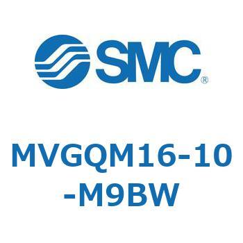 バルブ付ガイド一体形シリンダ ボールブッシュ軸受形 MVGQM SMC