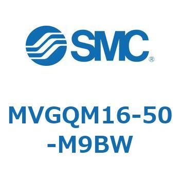 バルブ付ガイド一体形シリンダ ボールブッシュ軸受形 MVGQM SMC