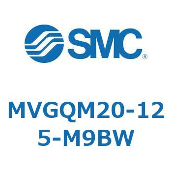 バルブ付ガイド一体形シリンダ ボールブッシュ軸受形 MVGQM SMC