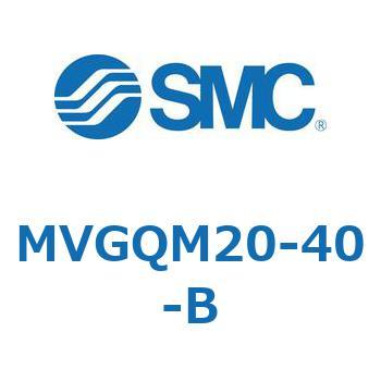 バルブ付ガイド一体形シリンダ ボールブッシュ軸受形 MVGQM SMC