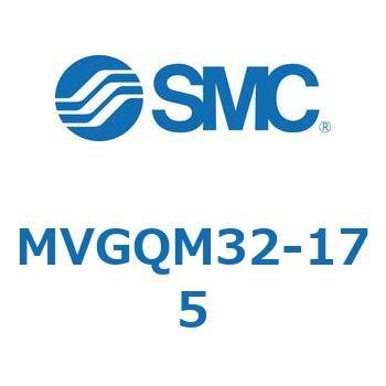 バルブ付ガイド一体形シリンダ ボールブッシュ軸受形 MVGQM SMC