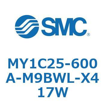 メカジョイント式ロッドレスシリンダ/カムフォロアガイド形 MY1C25-6 SMC