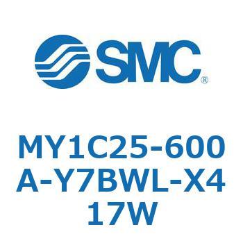 メカジョイント式ロッドレスシリンダ/カムフォロアガイド形 MY1C25-6 SMC
