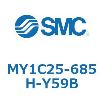 メカジョイント式ロッドレスシリンダ/カムフォロアガイド形 MY1C25-6 SMC