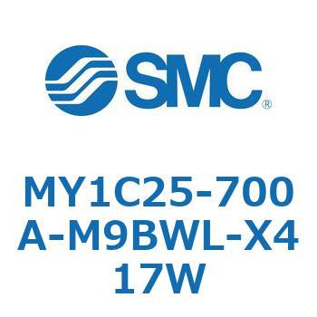 メカジョイント式ロッドレスシリンダ/カムフォロアガイド形 MY1C25-7 SMC