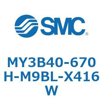 メカジョイント式ロッドレスシリンダ/基本形：標準タイプ MY3B40-6 SMC