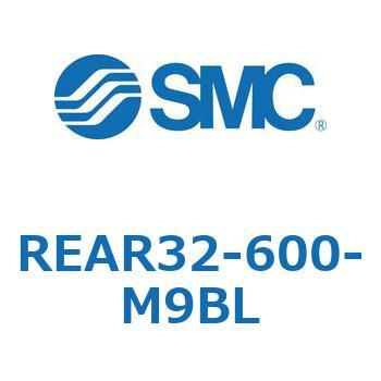 REAR32-600-M9BL サインロッドレスシリンダ/ダイレクトマウント形 REAR3 SMC 複動 シリンダ内径32mmストローク600mm