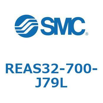 サインロッドレスシリンダ/スライダ形：すべり軸受 REAS3 SMC
