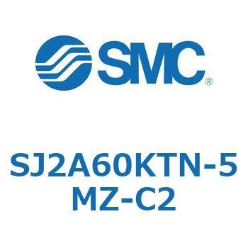 SJ2A60KTN-5MZ-C2 SJ2A6 SMC 4ポート 空気用 管接続口径Φ2ワンタッチ管継手