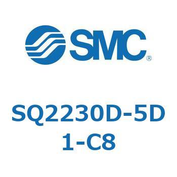 SQ2230D-5D1-C8 5ポートソレノイドバルブ SQ223 1個 SMC 【通販サイト