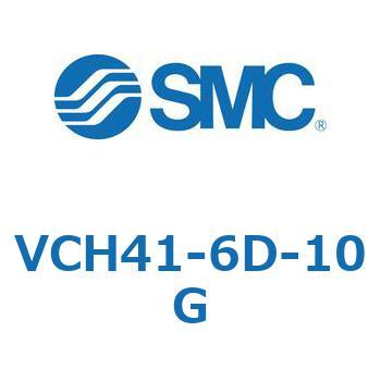 5.0MPaパイロット形2・3ポートソレノイドバルブ&チェックバルブ VCH41 SMC