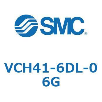 5.0MPaパイロット形2・3ポートソレノイドバルブ&チェックバルブ VCH41 SMC