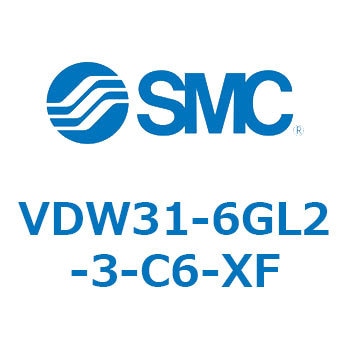 小型直動2ポートソレノイドバルブ VDWシリーズ SMC