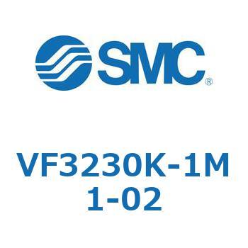 VF3230K-1M1-02 5ポートパイロット形ソレノイドバルブ SMC 空気用 2位置ダブル 管接続口径Rc1/4  VF3230K-1M1-02