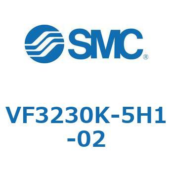 VF3230K-5H1-02 5ポートパイロット形ソレノイドバルブ SMC 空気用 2位置ダブル 管接続口径Rc1/4  VF3230K-5H1-02