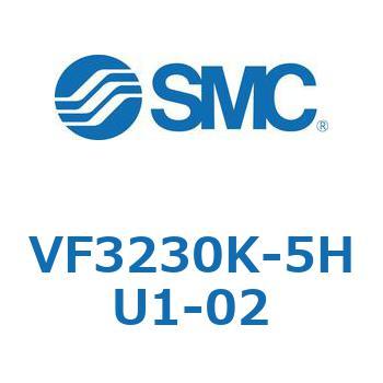 VF3230K-5HU1-02 5ポートパイロット形ソレノイドバルブ SMC 空気用 2位置ダブル 管接続口径Rc1/4  VF3230K-5HU1-02 11,825円