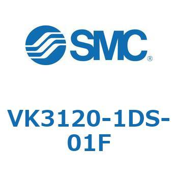 3ポートソレノイドバルブ直動ポペットタイプ弾性体シール SMC