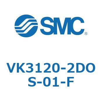 3ポートソレノイドバルブ直動ポペットタイプ弾性体シール SMC