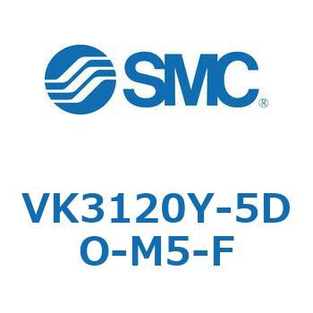 3ポートソレノイドバルブ直動ポペットタイプ弾性体シール SMC