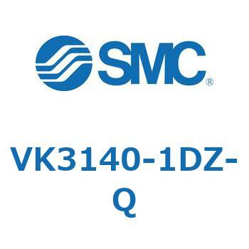 3ポートソレノイドバルブ直動ポペットタイプ弾性体シール SMC