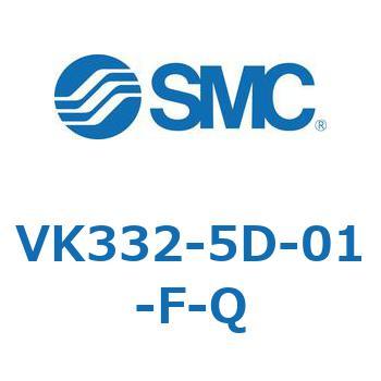 3ポートソレノイドバルブ直動ポペットタイプ弾性体シール SMC