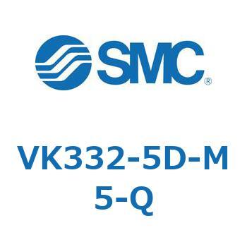 3ポートソレノイドバルブ直動ポペットタイプ弾性体シール SMC
