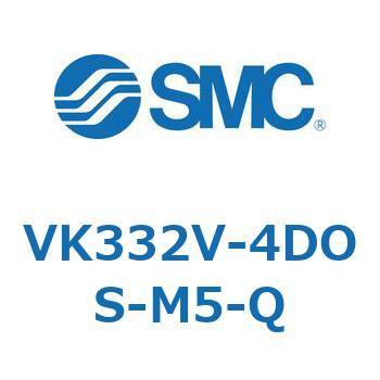 3ポートソレノイドバルブ直動ポペットタイプ弾性体シール SMC