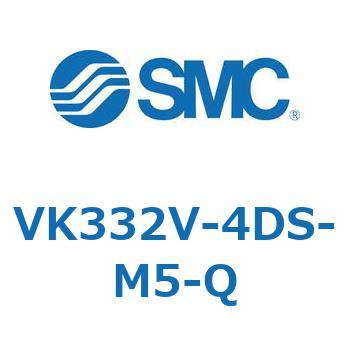 3ポートソレノイドバルブ直動ポペットタイプ弾性体シール SMC