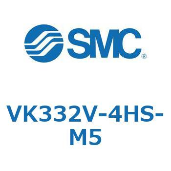 3ポートソレノイドバルブ直動ポペットタイプ弾性体シール SMC