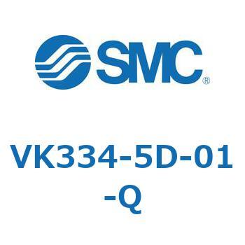 3ポートソレノイドバルブ直動ポペットタイプ弾性体シール SMC