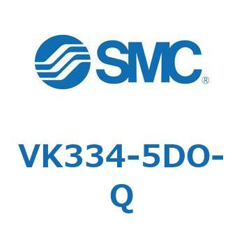 3ポートソレノイドバルブ直動ポペットタイプ弾性体シール SMC