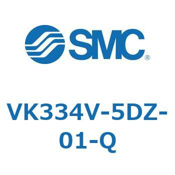 3ポートソレノイドバルブ直動ポペットタイプ弾性体シール SMC
