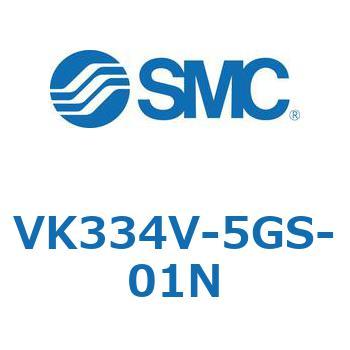 3ポートソレノイドバルブ直動ポペットタイプ弾性体シール SMC