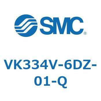 3ポートソレノイドバルブ直動ポペットタイプ弾性体シール SMC