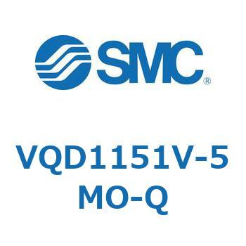VQD1151V-5MO-Q VQD11 SMC 4ポート 空気用 シングルタイプ M形プラグコネクタなし サブプレートなし