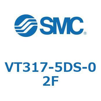 3ポートソレノイドバルブ 直動ポペットタイプ 弾性体シール VT317 SMC