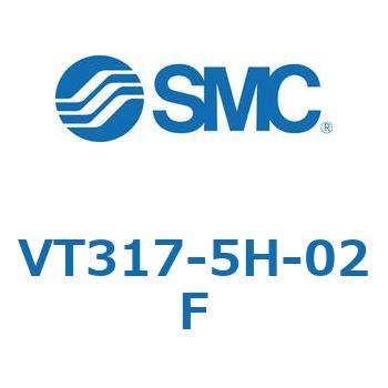 3ポートソレノイドバルブ 直動ポペットタイプ 弾性体シール VT317 SMC