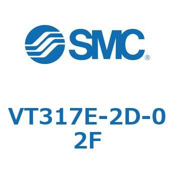 3ポートソレノイドバルブ 直動ポペットタイプ 弾性体シール VT317 SMC