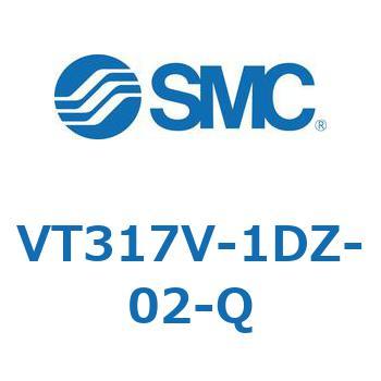 3ポートソレノイドバルブ 直動ポペットタイプ 弾性体シール VT317 SMC