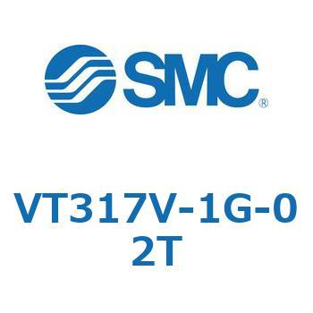3ポートソレノイドバルブ 直動ポペットタイプ 弾性体シール VT317 SMC