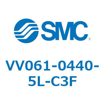 3ポートソレノイドバルブ ユニットマニホールドバルブ VV061 SMC