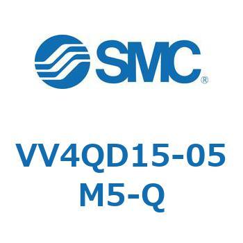 4ポートソレノイドバルブV4QD用 マニホールド SMC