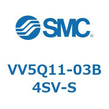 5ポートソレノイドバルブVQ用 マニホールド SMC