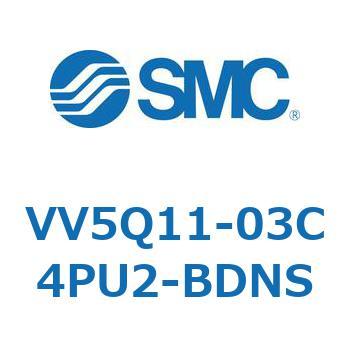 5ポートソレノイドバルブVQ用 マニホールド SMC