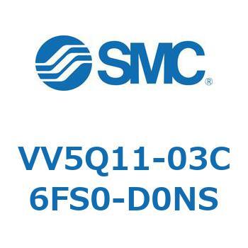 5ポートソレノイドバルブVQ用 マニホールド SMC